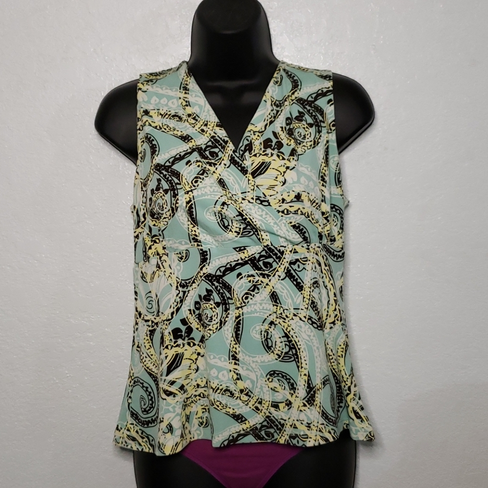 Kasper 6P Mint Blouse